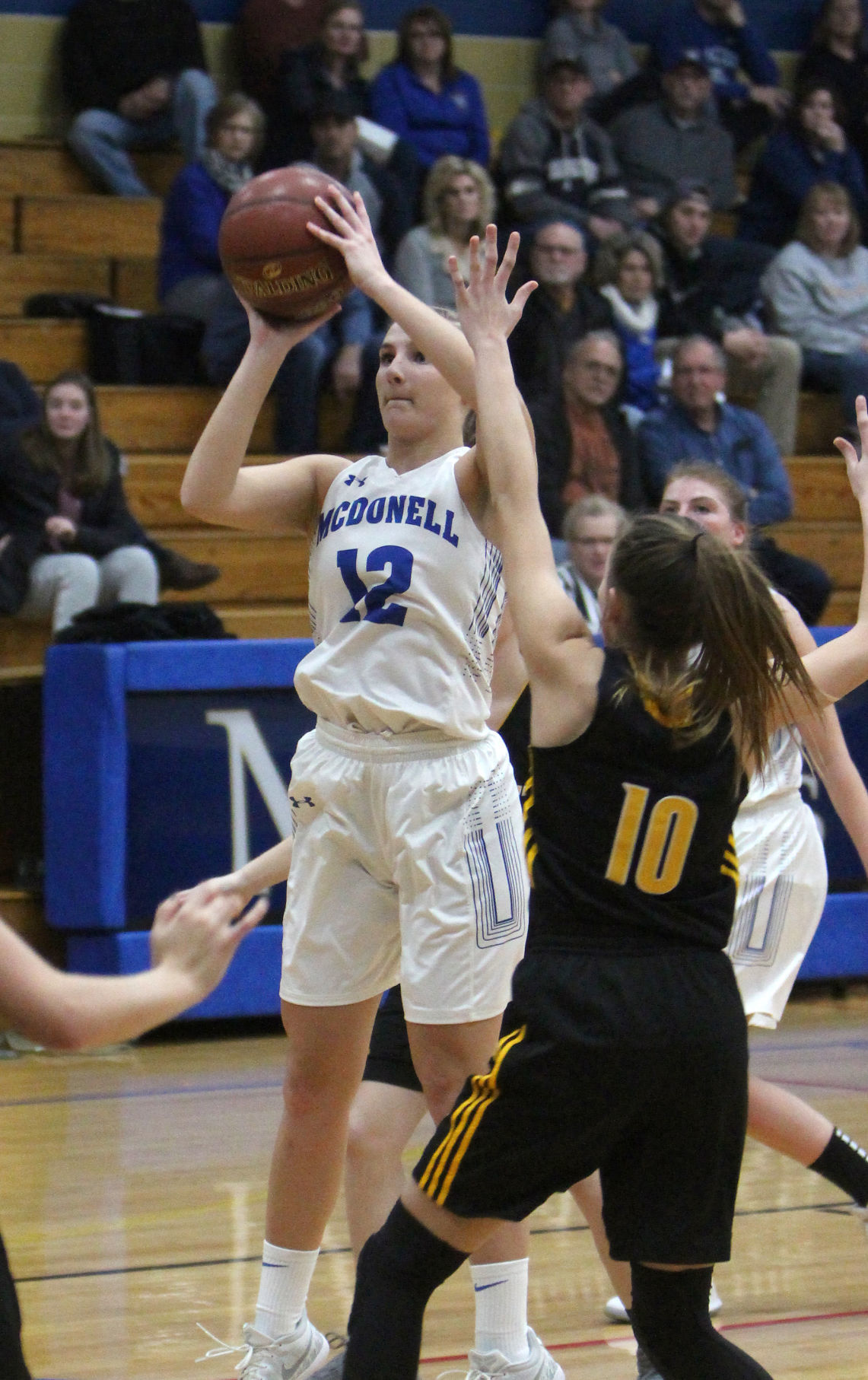 Cadott at McDonell girls basketball 1-3-19